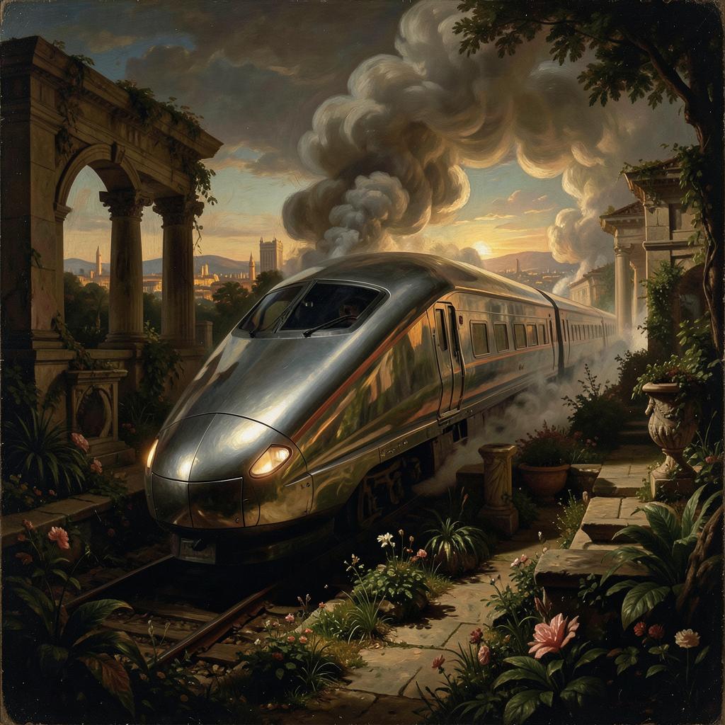 Midnight Shinkansen artwork