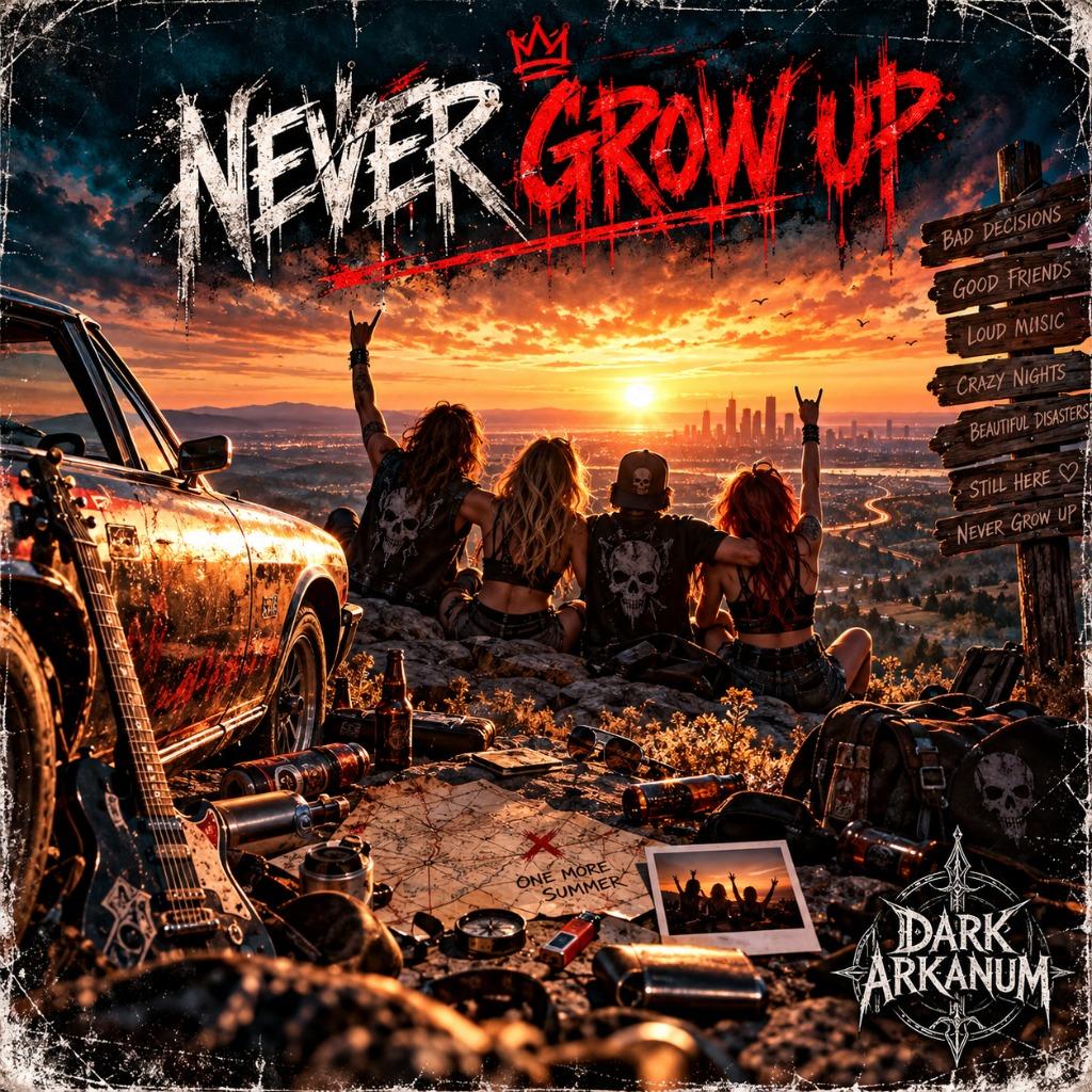 NEVER GROW UP