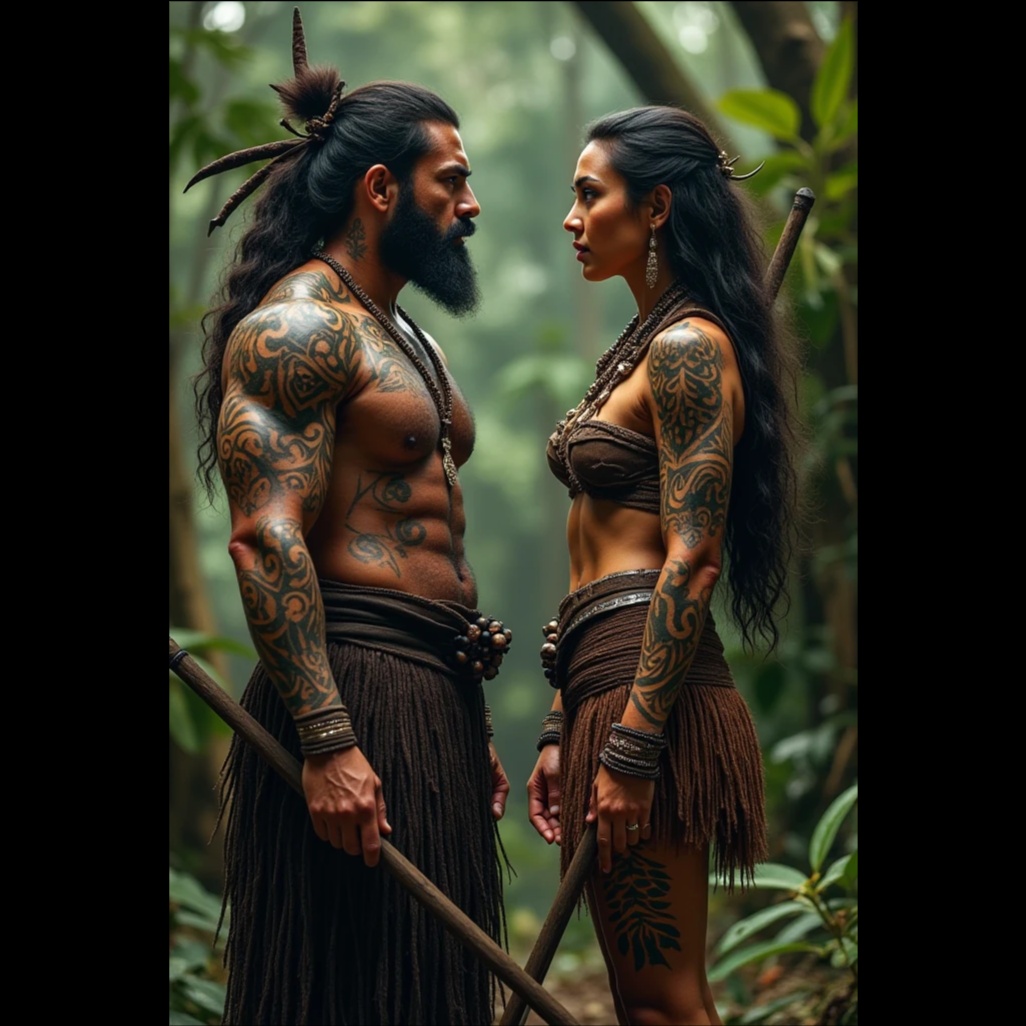 ¤¤ Parihaka (tribal story teller) (Remastered) artwork