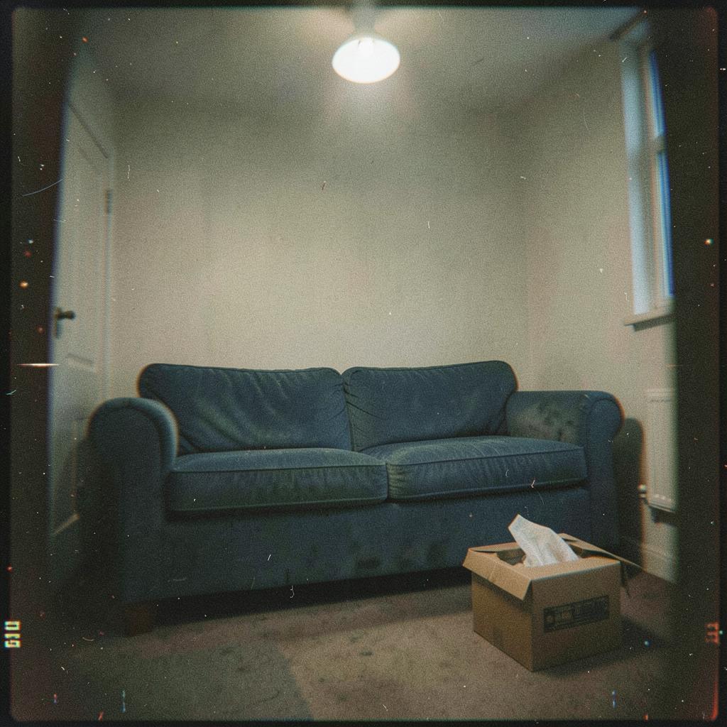 BLUE SOFA, THIRD FLOOR artwork