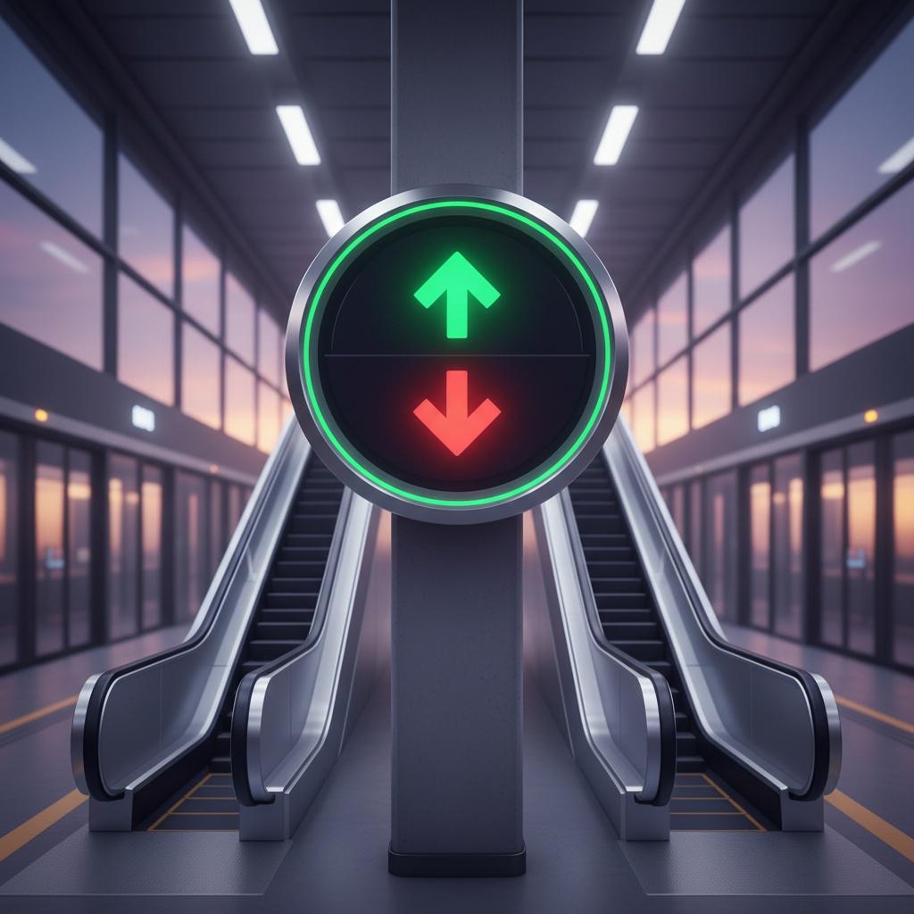 このエスカレーターの金属音って一体何…？ (What Even Is This Escalator Metallic Clicking Sound…?) artwork