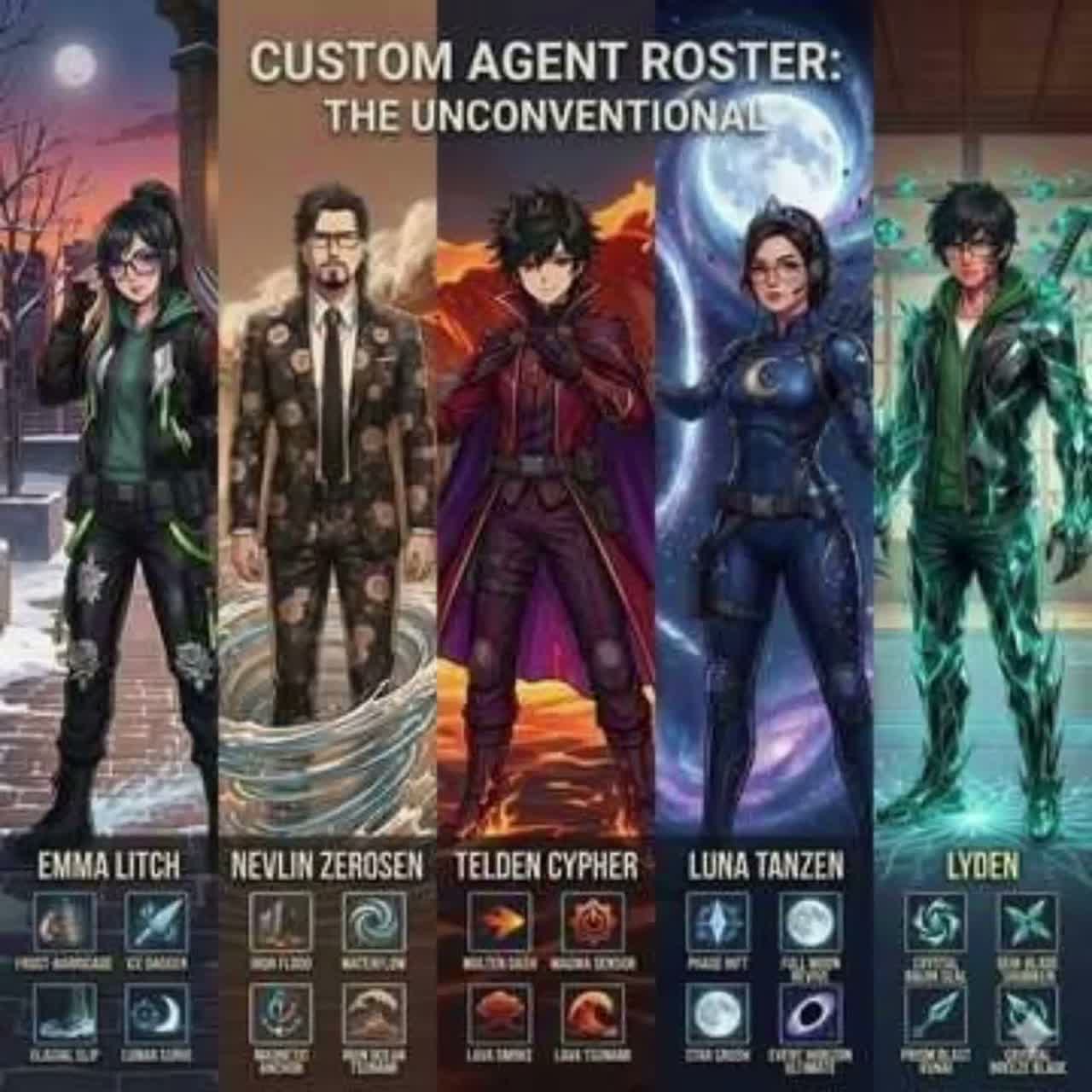 The Cypher Team Of Valorant artwork