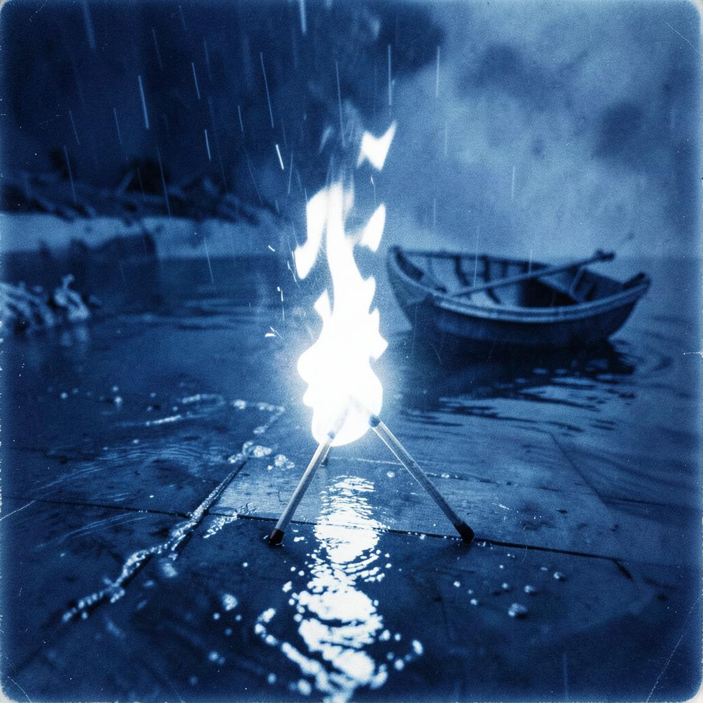 Matches in the flood II artwork
