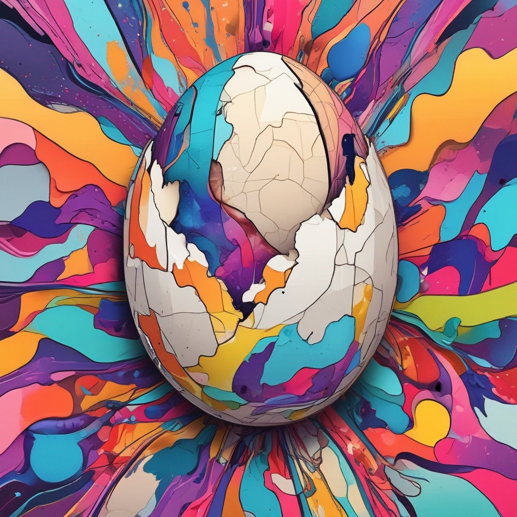 Aua meine Eier artwork