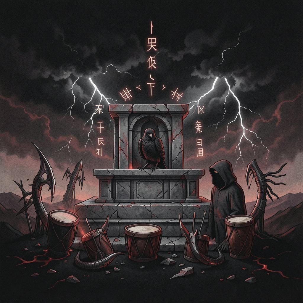 Runic Betrayal instrumentation artwork