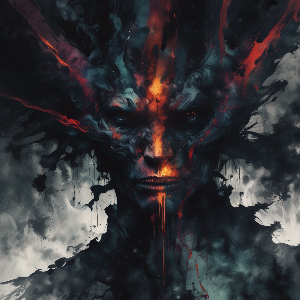 Homicidal Maniac in the woods artwork