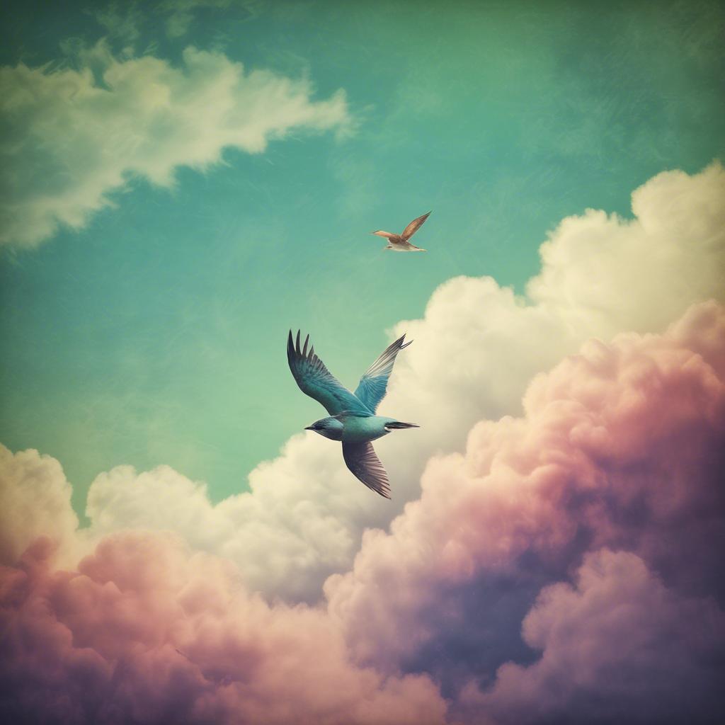 Swimming in the Sky artwork