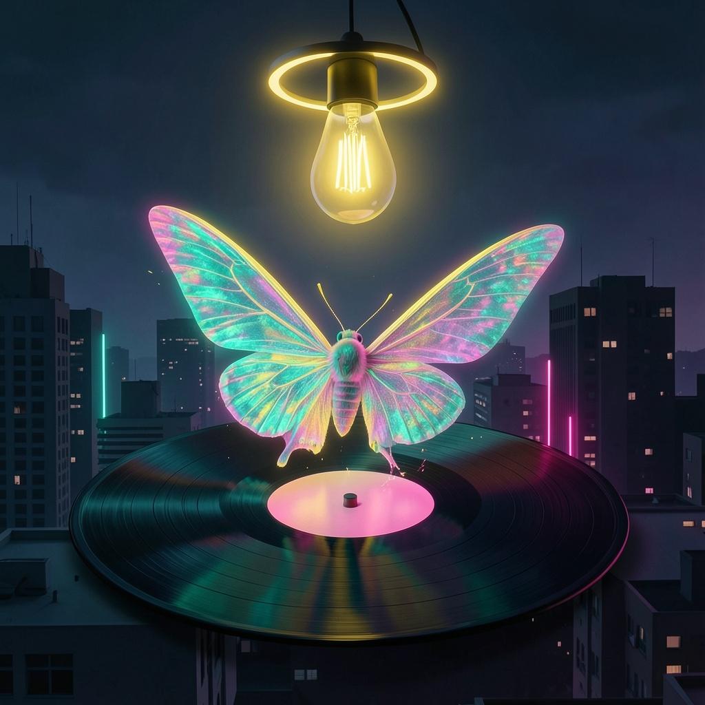 Moth artwork