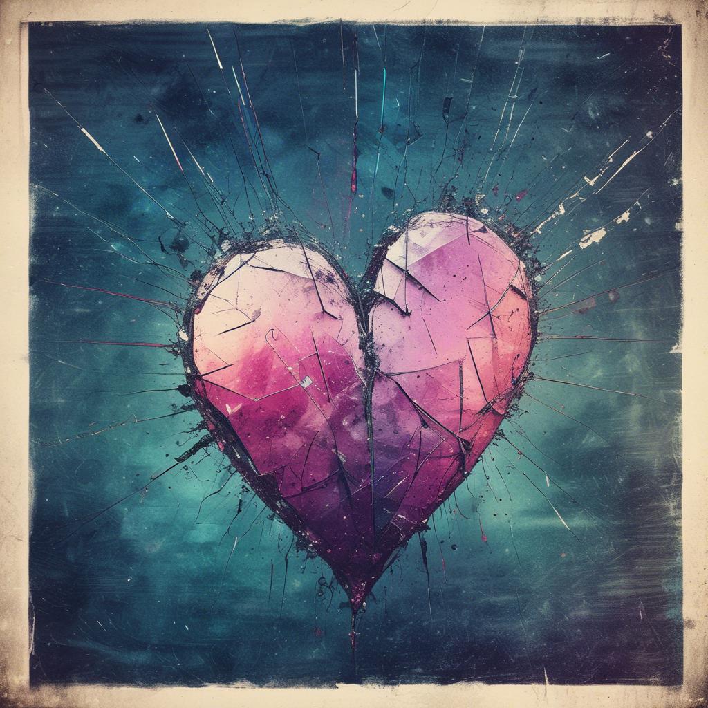Heart Broken into Pieces  [ pop punk fusion artwork