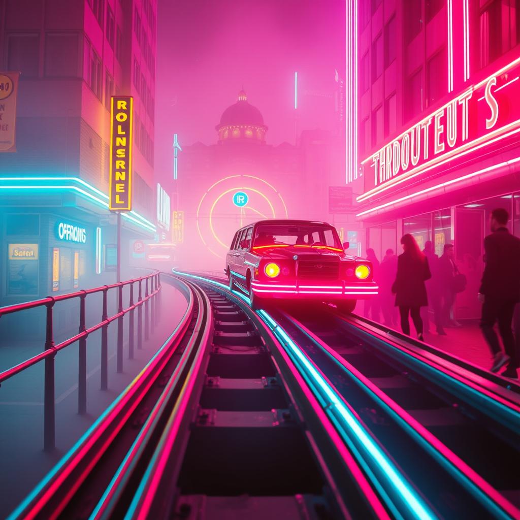 Midnight Rollercoaster artwork