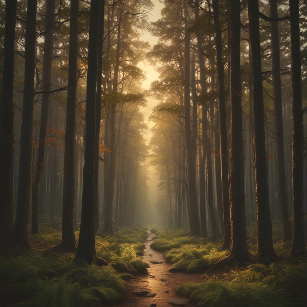 Die Sonne bricht durch die Blätter, artwork