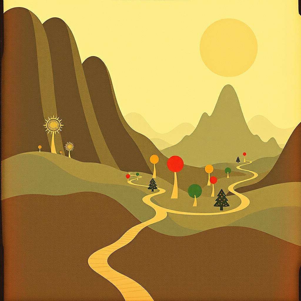 From the mountains west to the ocean tid artwork