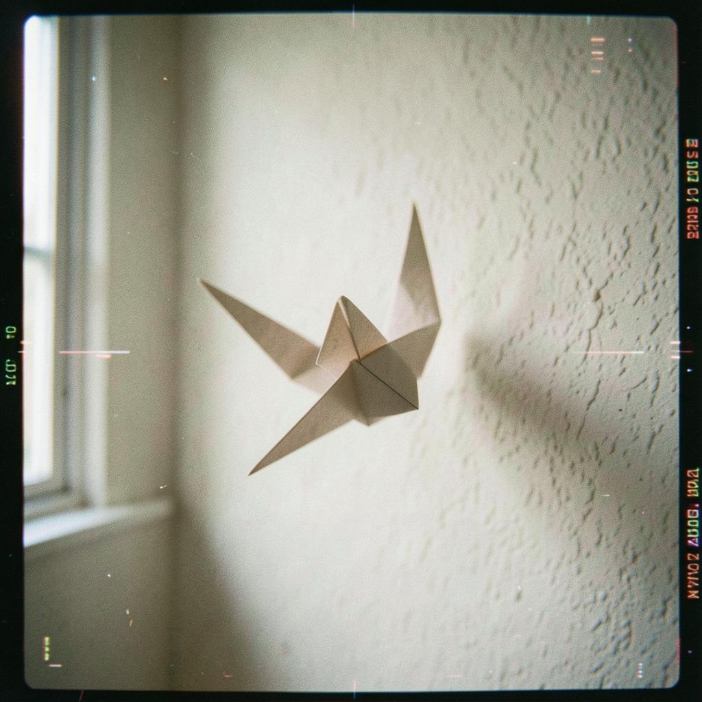 Paper Crane Drift artwork