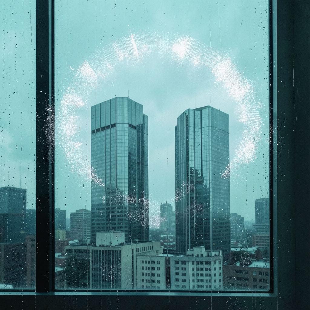 Blue artwork