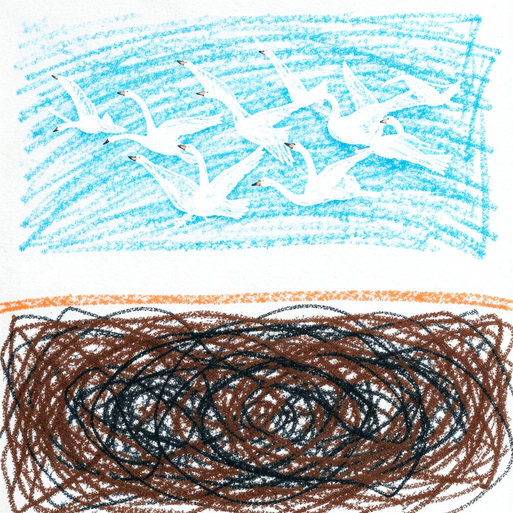 Гуси-лебеди(Шельске В.) artwork