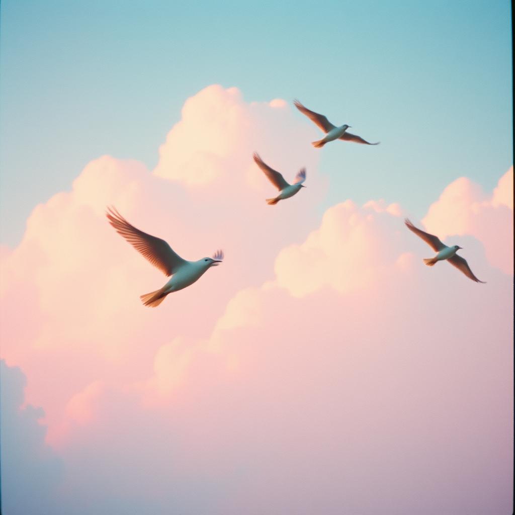 空を見上げて