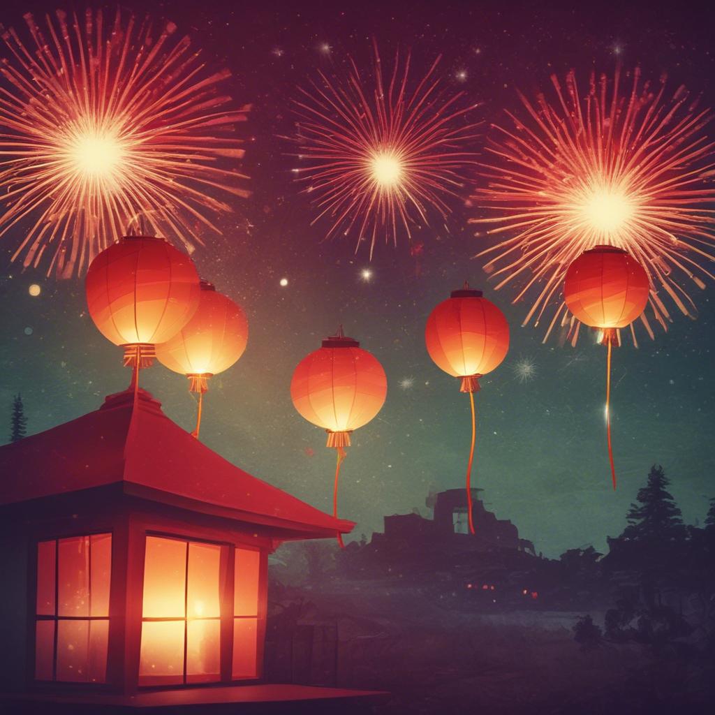 新年的欢庆 artwork