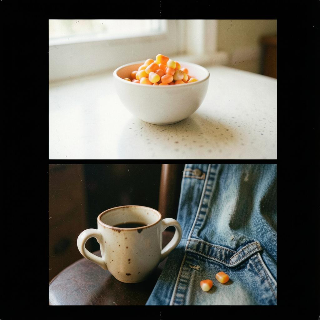 Candy Corn on the Counter artwork