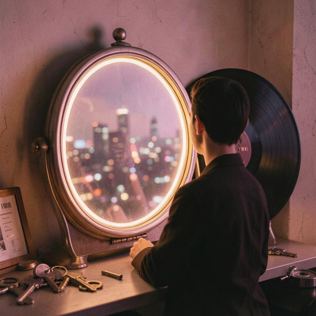 Man in Mirror artwork