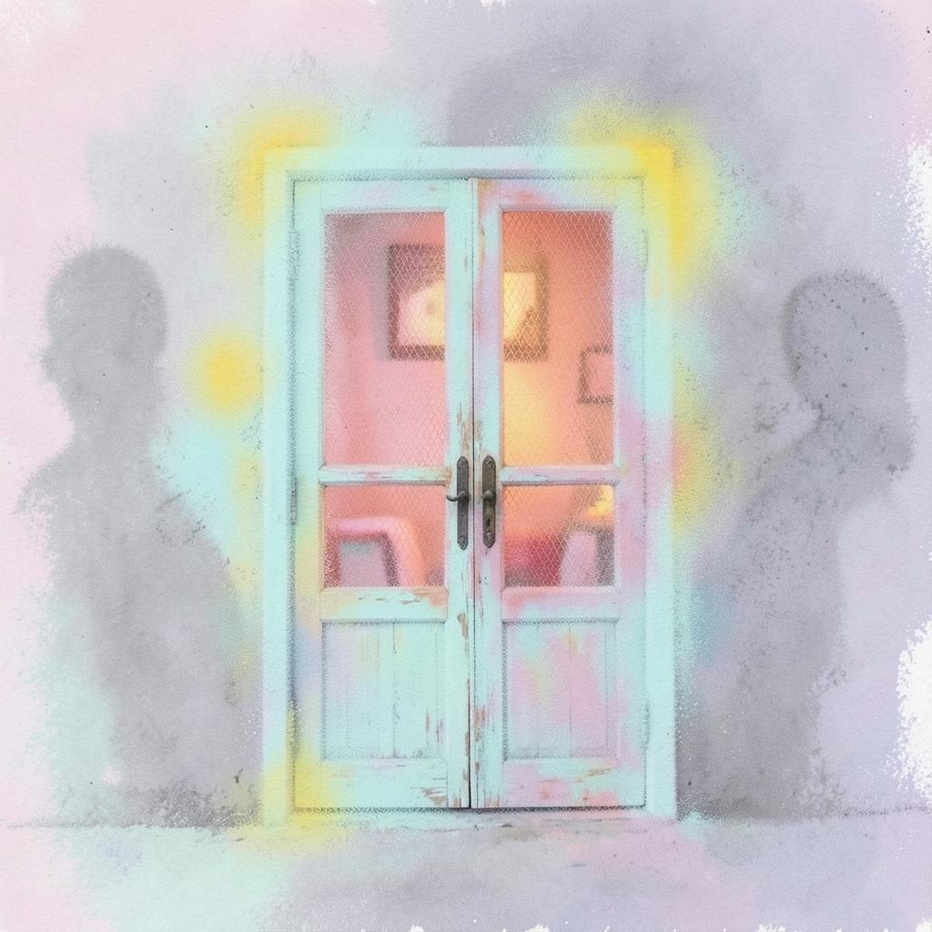 《豬舍裡的童年》2 artwork
