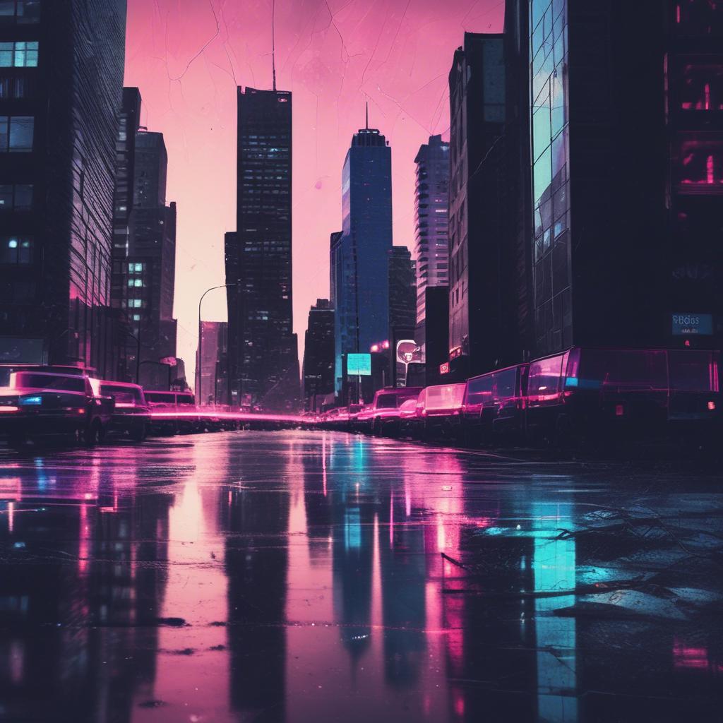 Shattered Neon Dreams artwork