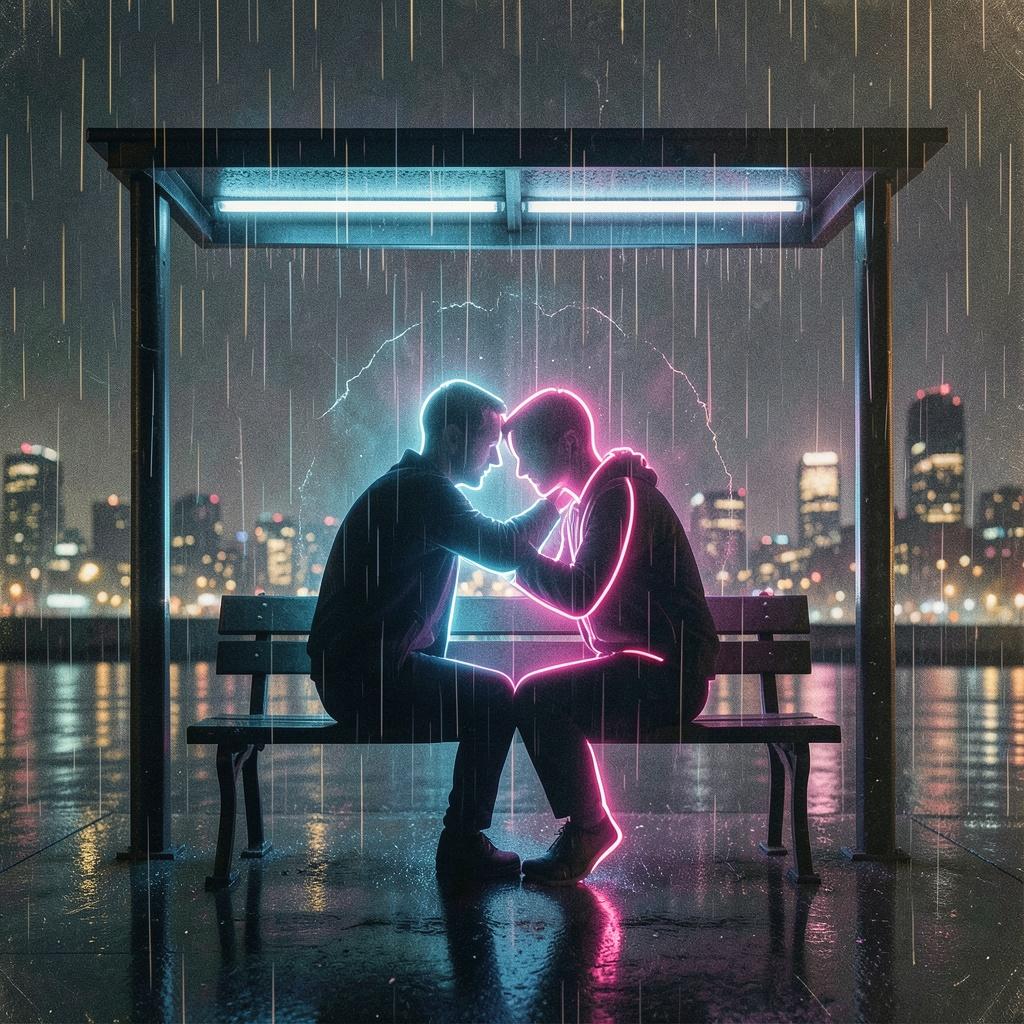 United in the Rain artwork