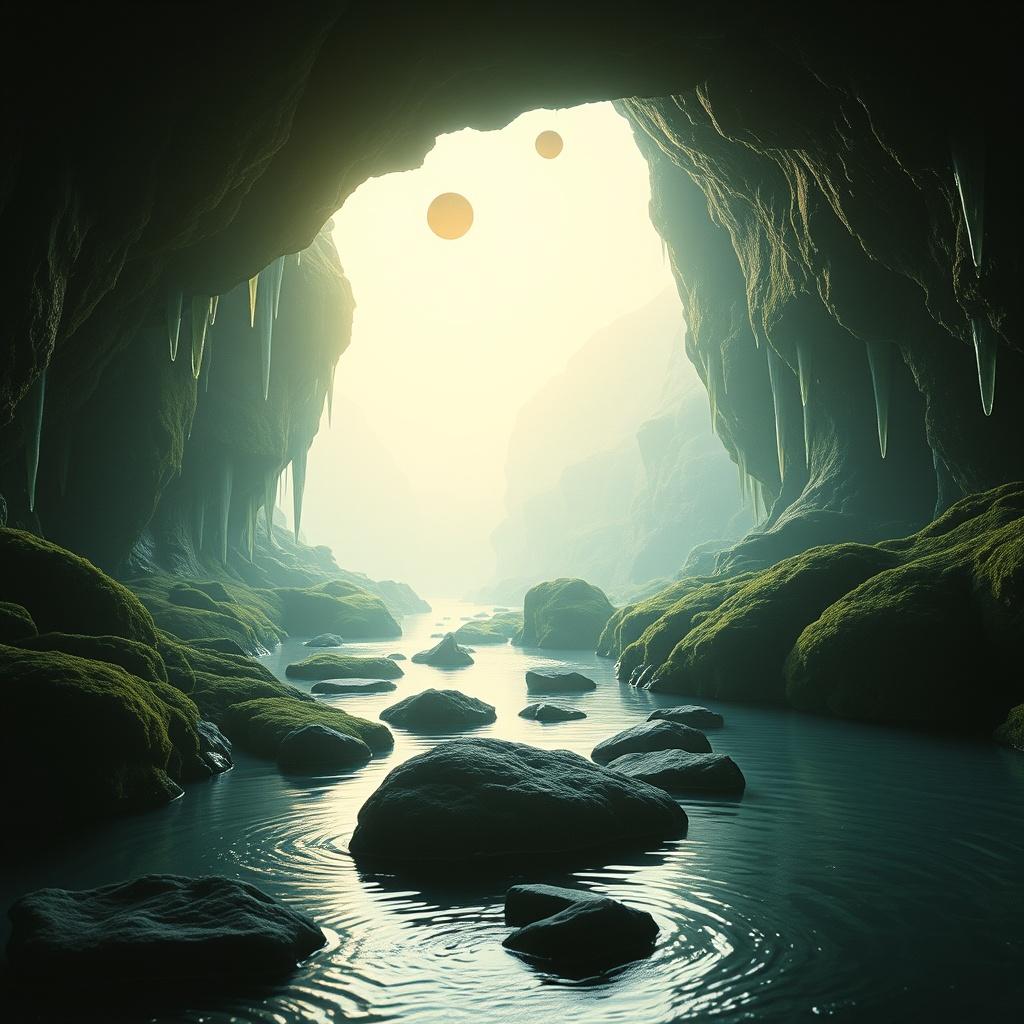 528Hz Rest by the stream -08gs artwork