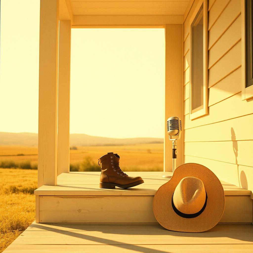 Boots on the Front Porch artwork