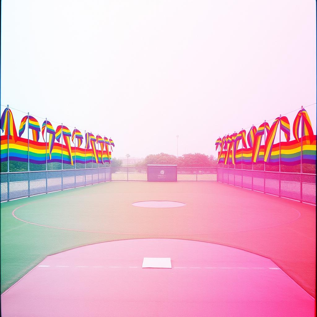 Under Rainbow Skies (Gay Softball Anthem) artwork