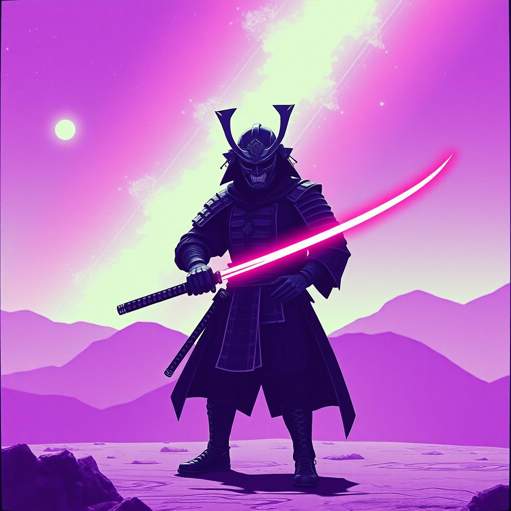 Alien Samurai Theme artwork