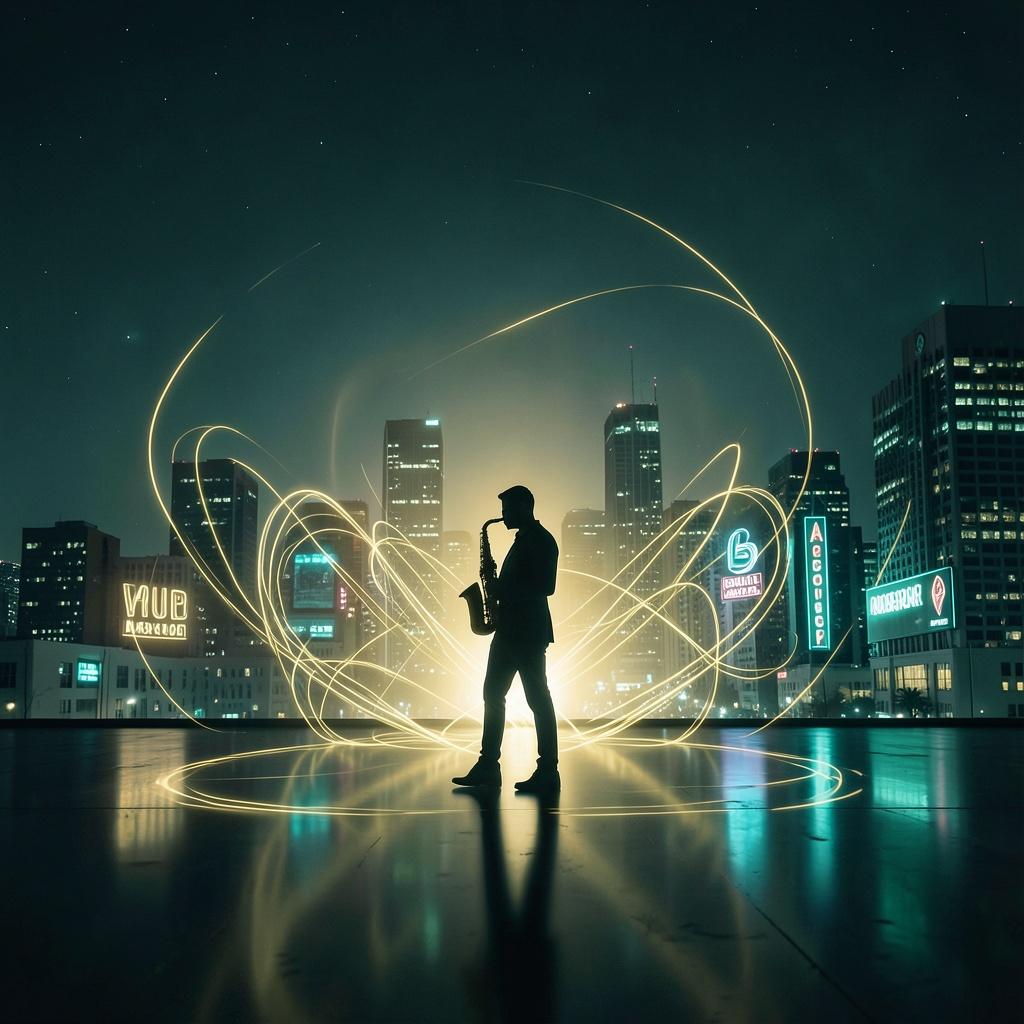 Neon Dreams (Atmospheric Jazz Dance Mix) artwork