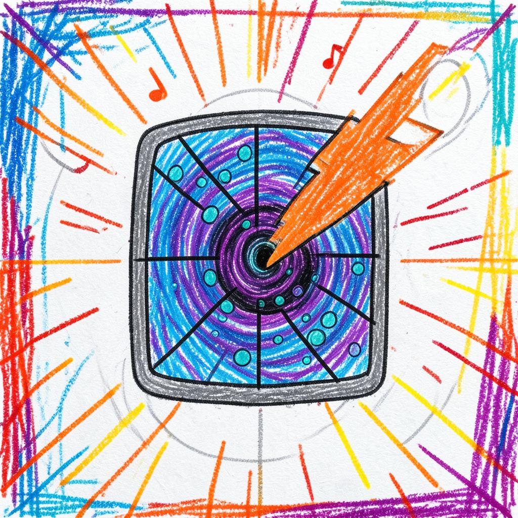🌌🧬🪞🫀⏳💥🕳️♾️ artwork