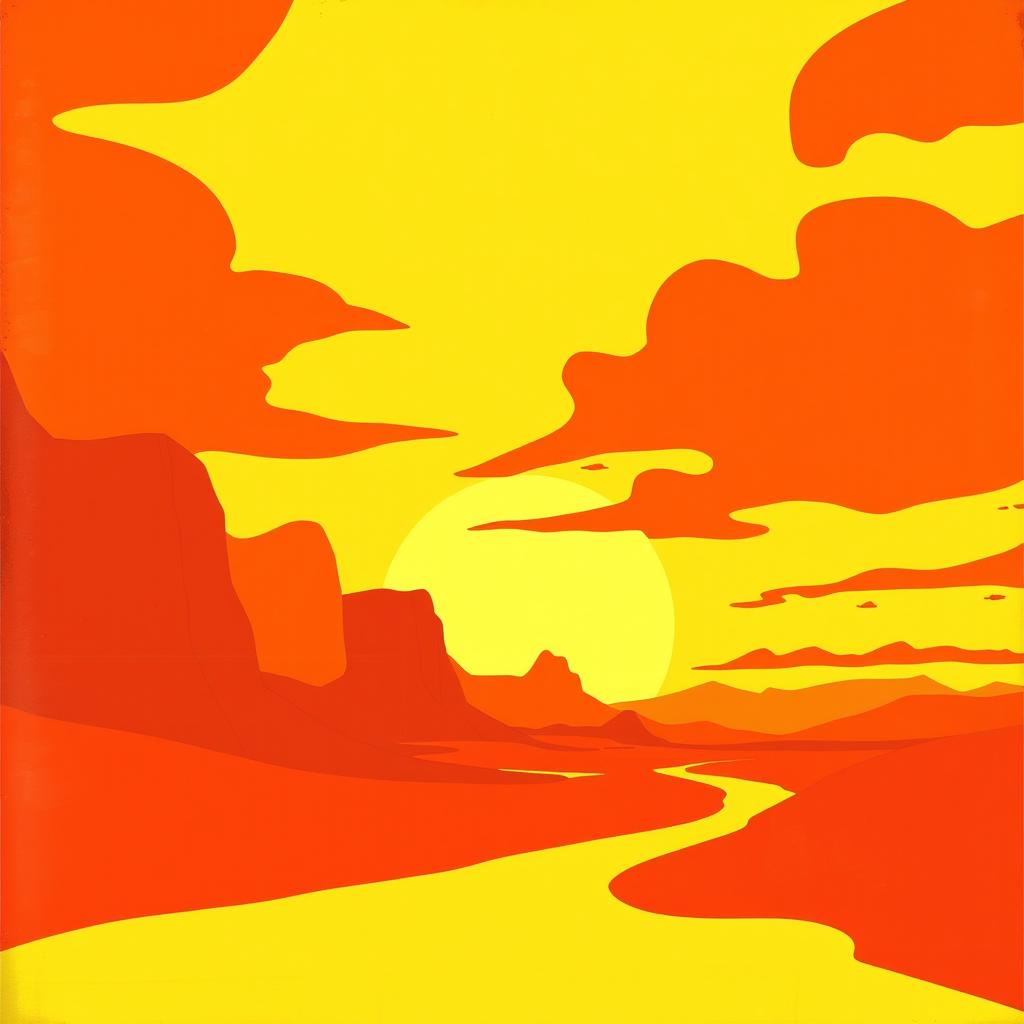 Orange Sunset_ 🍊🌅 2