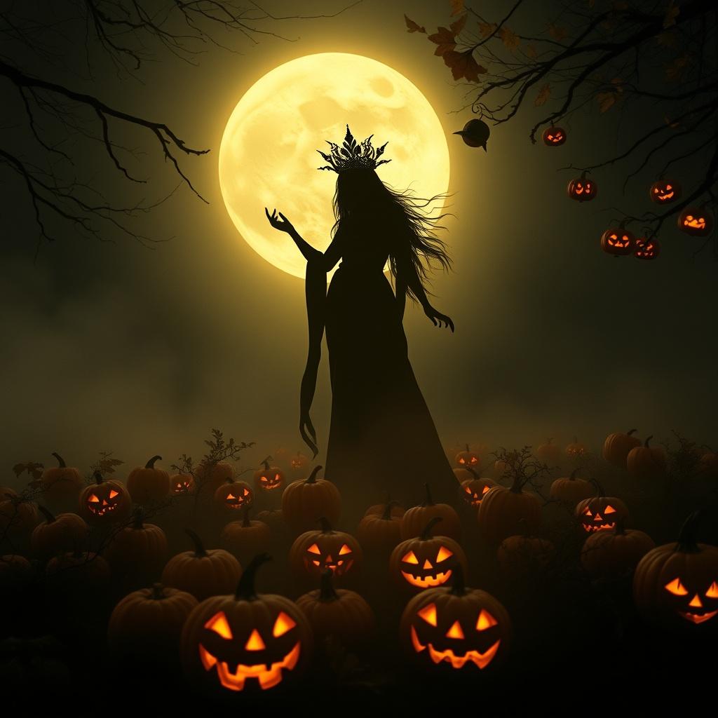 Goddess of Halloween artwork