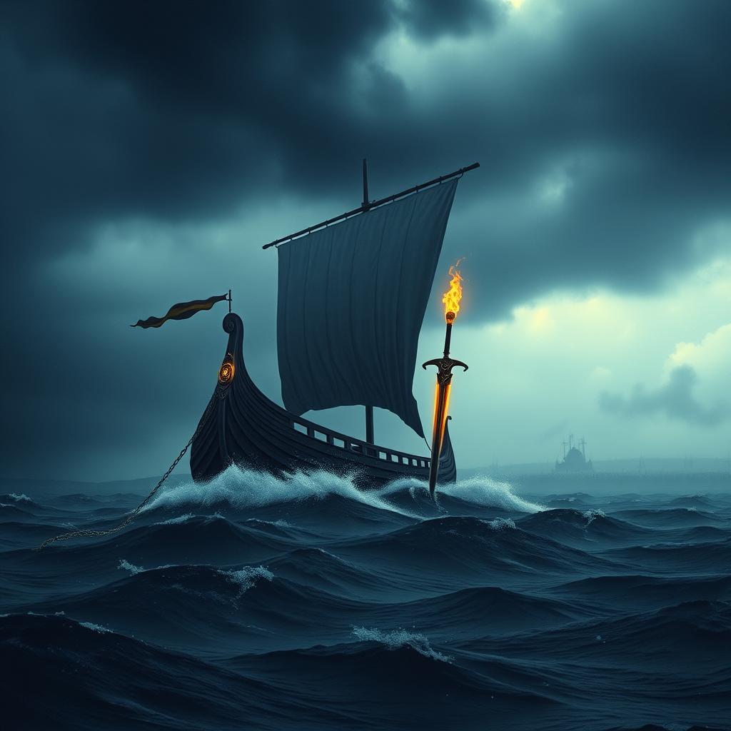 Blóð á sverð artwork