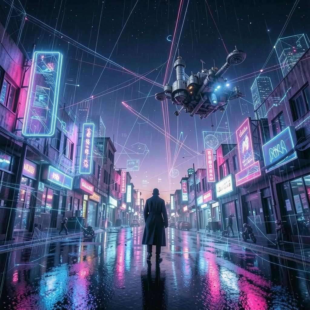 Neon Ghost Protocol artwork