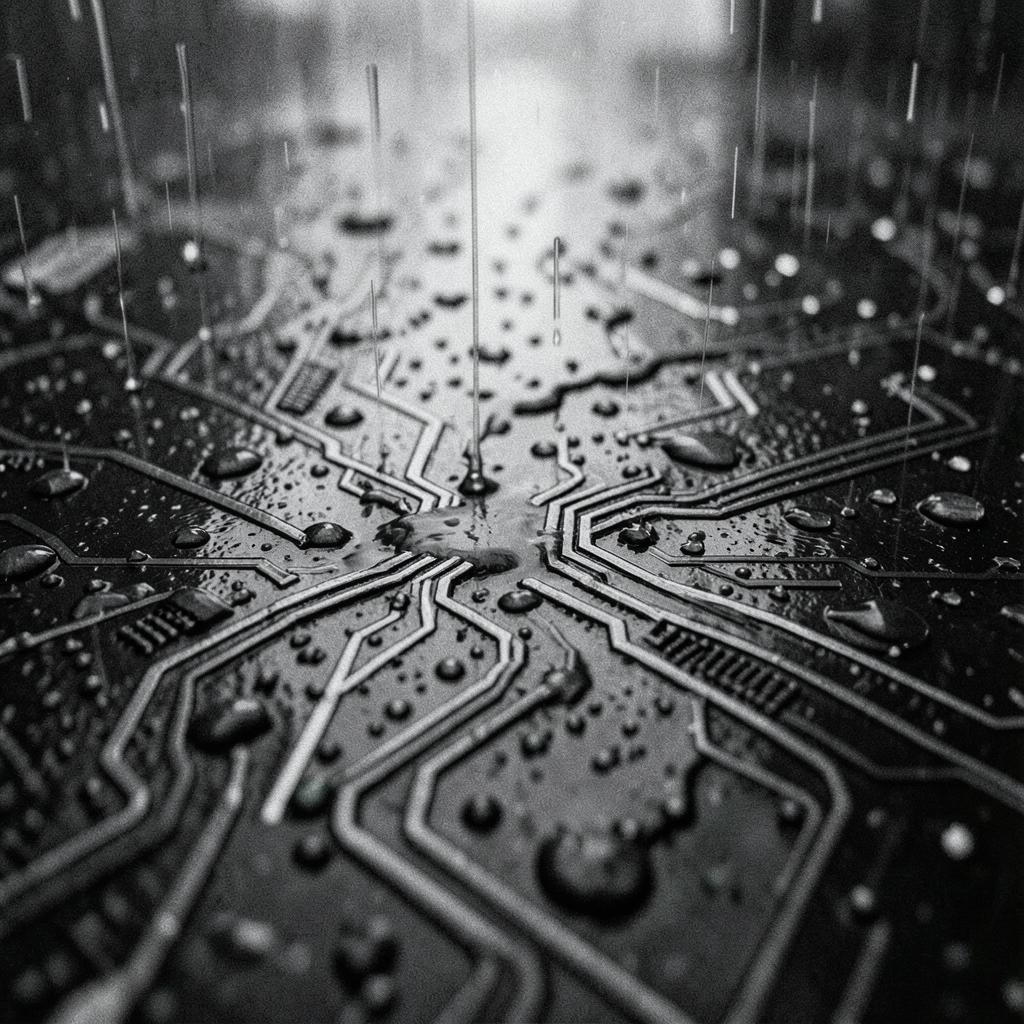 Paradise in the Heavy Rain ☇ artwork