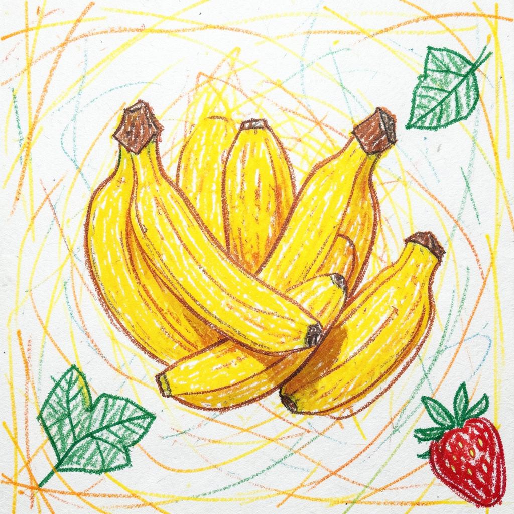 12 5233 Nur Bananen schmecken wie Bananen artwork