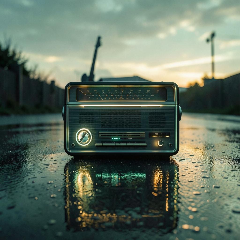 08 - RADIO PLAYS FOREVER - The Wonders artwork