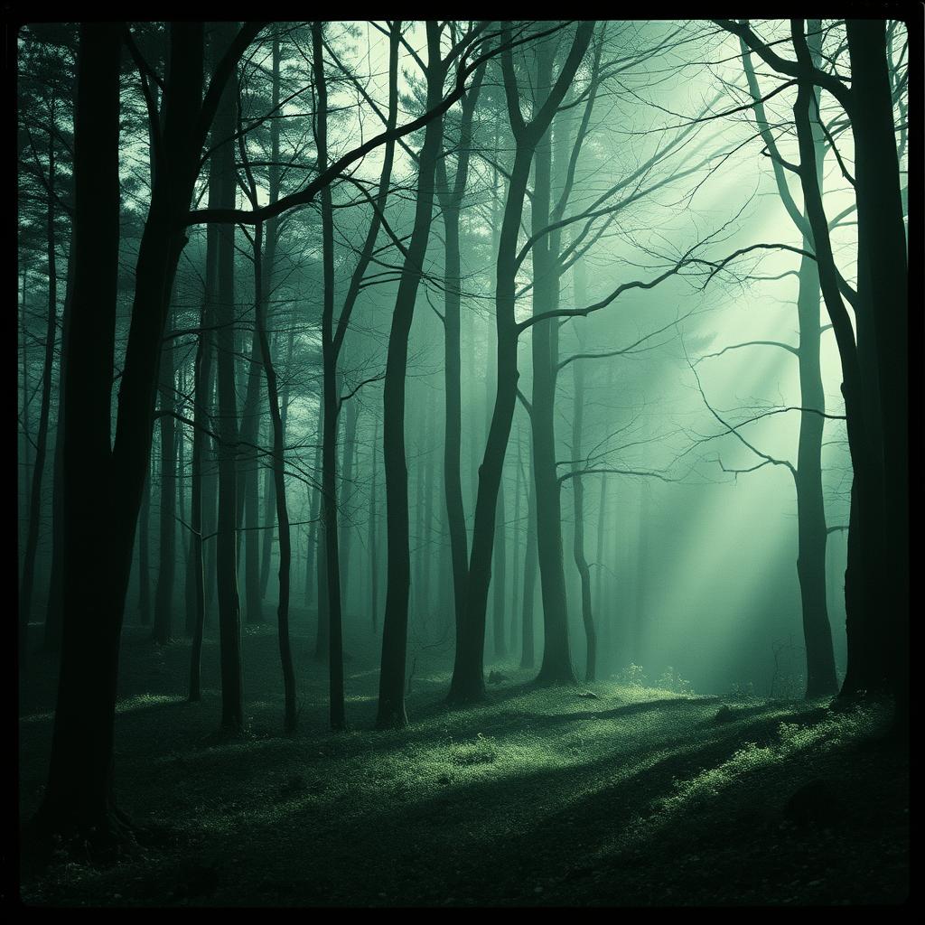 Dappled Light in the Dark Forest artwork
