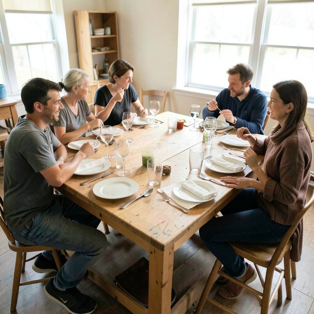 The Family Table We Build artwork