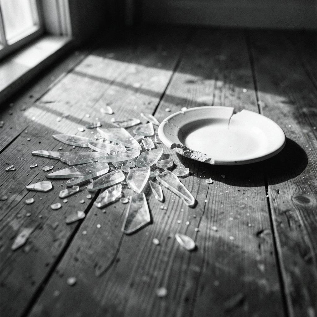 Glass on the Floor artwork