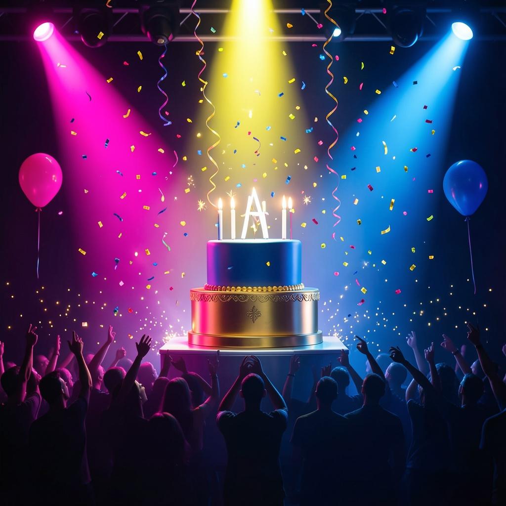 Trump Birthday Party artwork