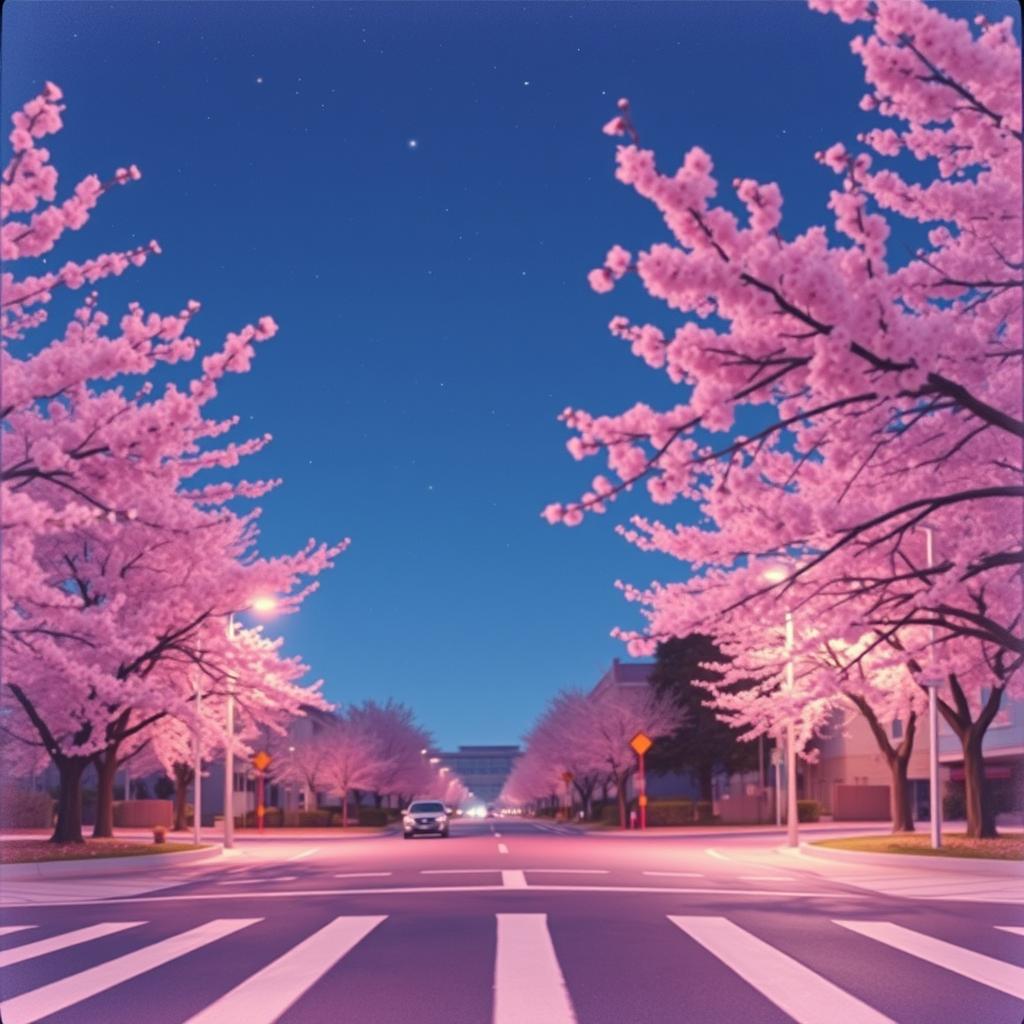 君と交わる桜の下で artwork