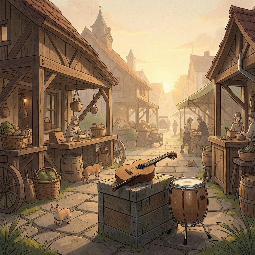 Markets Music for D&D or another Fantasy RPG/P&P