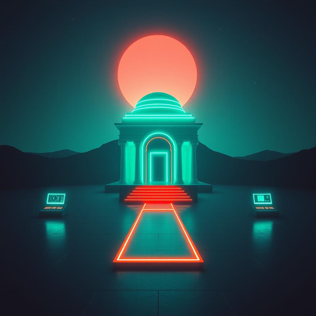 Temple of the Synths Extended Dark Trance Mix artwork