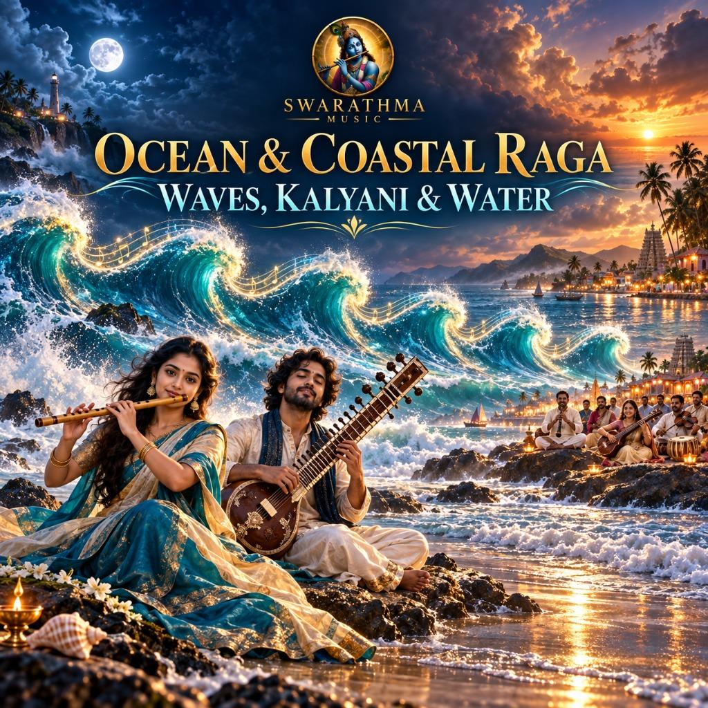 OCEAN & COASTAL RAGA — WAVES, KALYANI & WATER