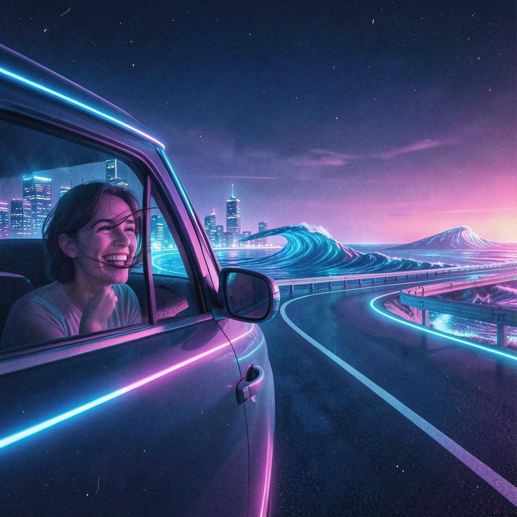 Hands Out the Window (Vocaloid Night Drive Trance Mix) artwork