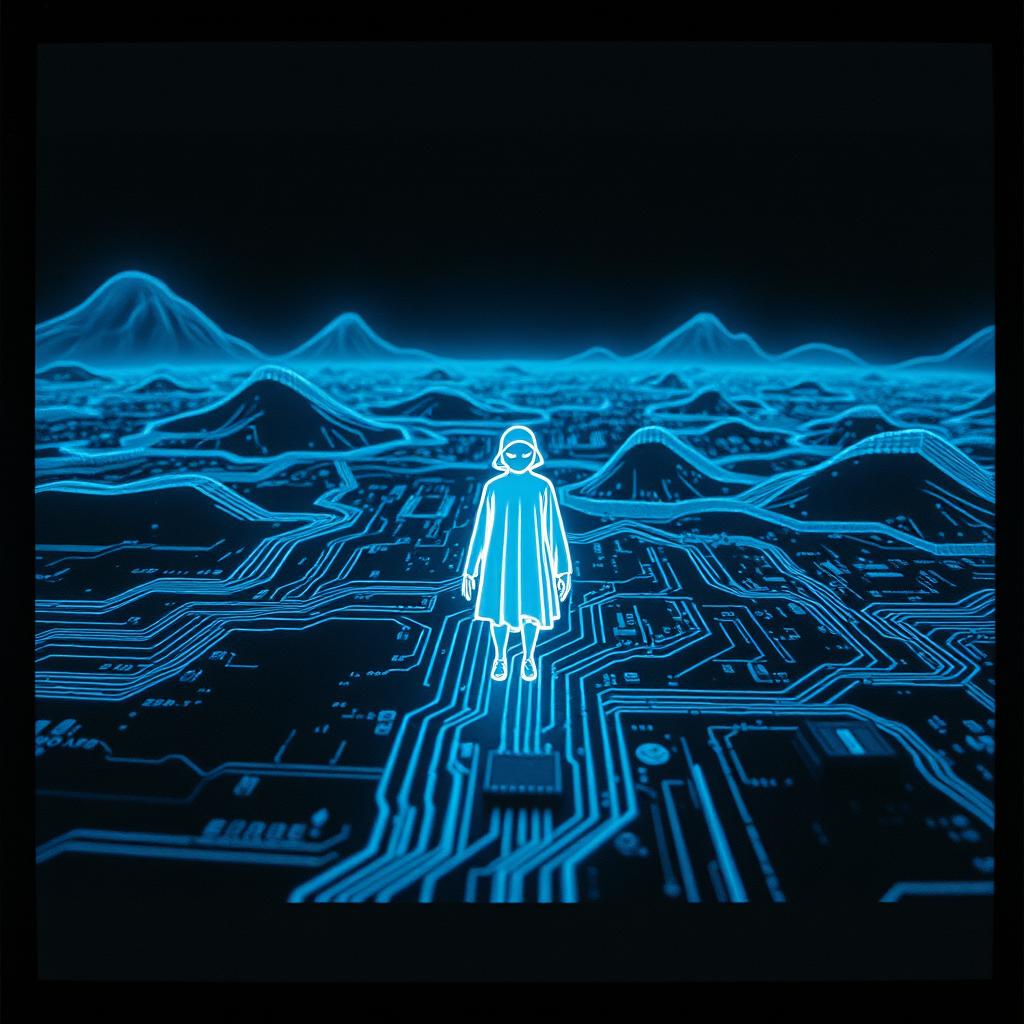 Circuit board soul artwork