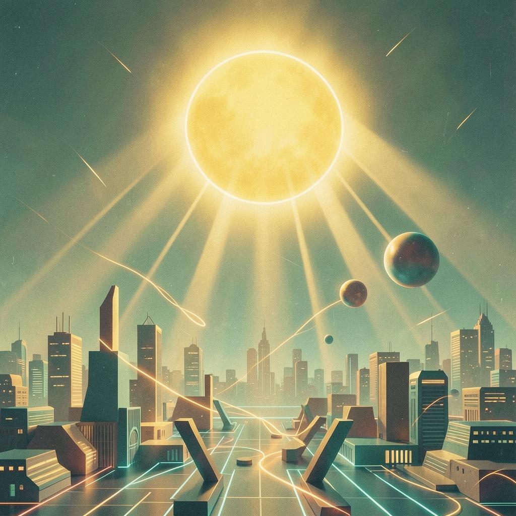 Kids learning tube - sun artwork
